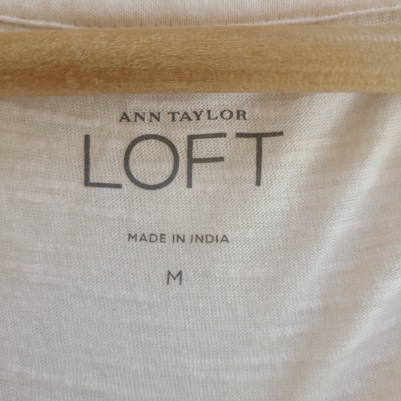 Loft Ann Taylor Ruffled Short Sleeve Top - Picture 5 of 7